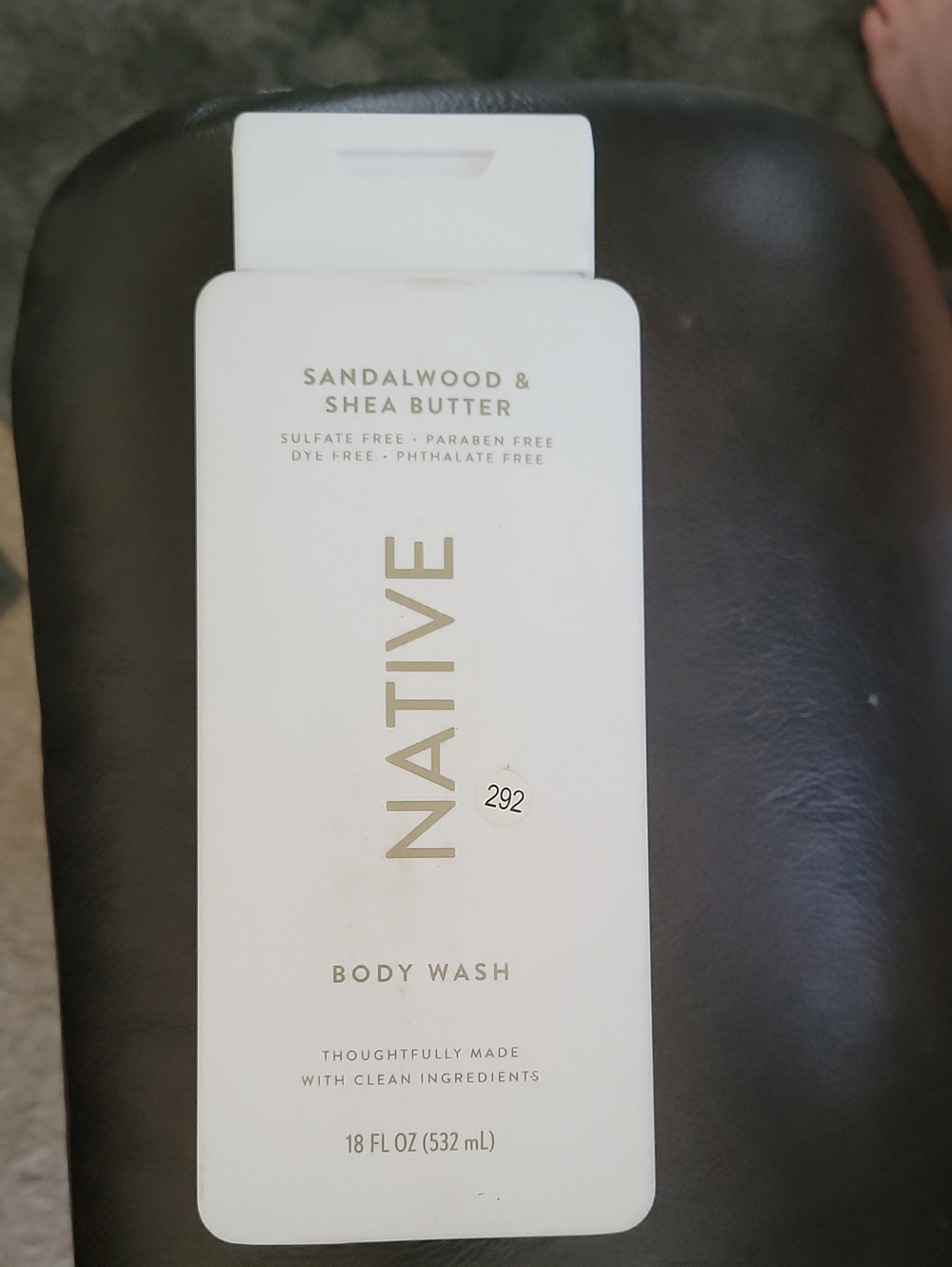 Native Sandalwood & Shea Butter Body Wash - New 18 Fl.oz